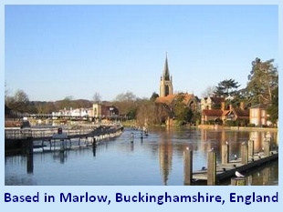 Marlow Bridge, Church and Weir